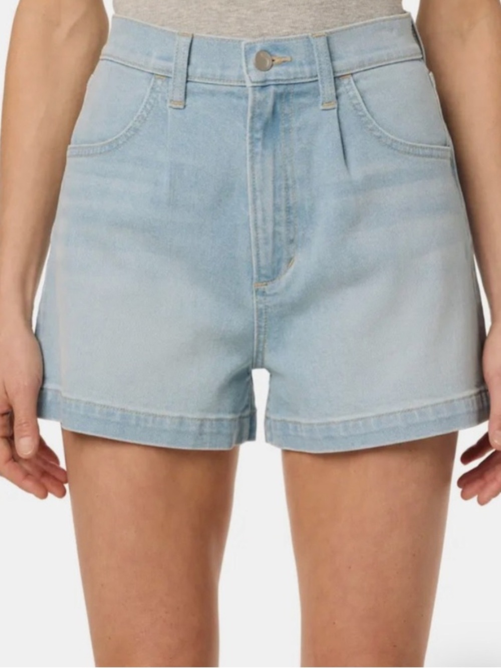 Joe's Jeans ophelia pleated Light Blue Denim Shorts